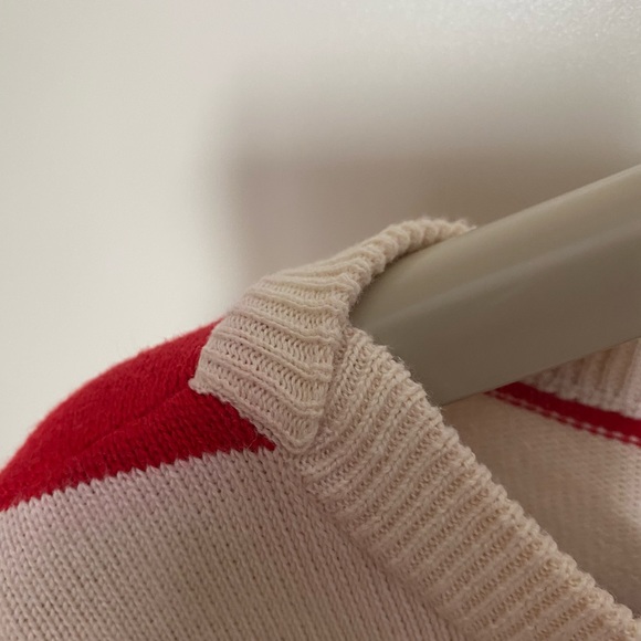 ANNE KLEIN STRIPED SWEATER Sz L. - Picture 9 of 14